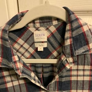 Jcrew plaid Button down